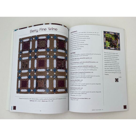 Quilting with Fat Quarters : 17 New Patterns from the Staff at That Patchwork... - Picture 6 of 15